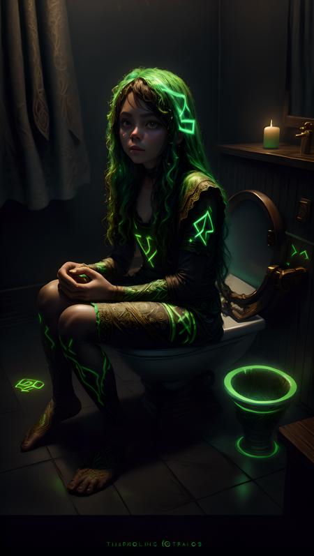 00073-4011025294-[GlowingRunes_green _ girl sitting on toilet], detailed, intricate, dark theme, ,  __.png